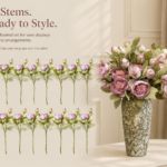 Lavender Artificial Peony Flowers – 16 Stems thumbnail - BloomWitness artificial flower