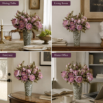 Lavender Artificial Peony Flowers – 16 Stems thumbnail - BloomWitness artificial flower