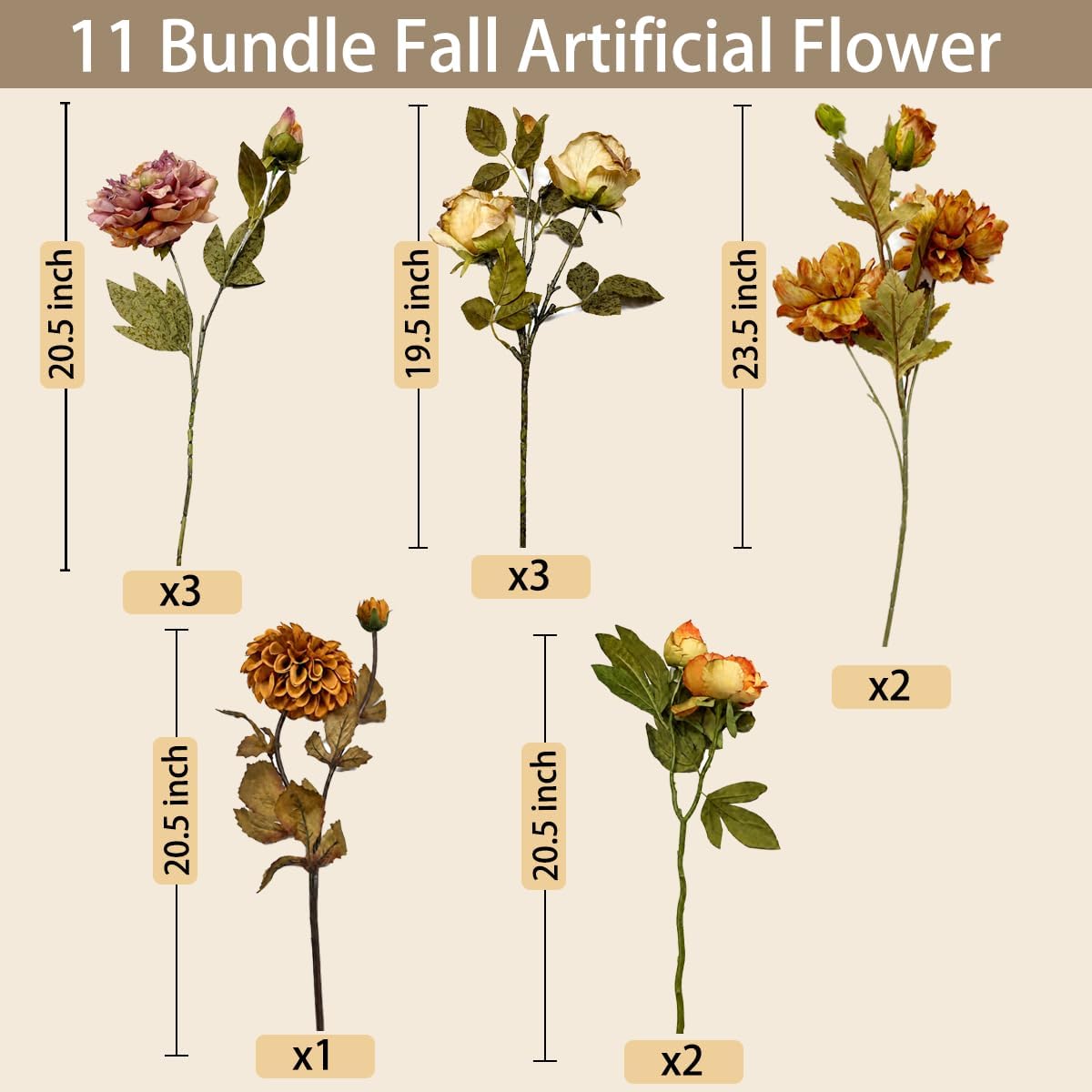 fall flowers bouquet in vase before and after table styling