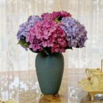 4 Pack Artificial Hydrangeas, UV Resistant Faux Silk Flowers for Outdoor Planters thumbnail - BloomWitness artificial flower