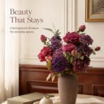 11 Stems Artificial Peony Hydrangea Rose Dahlia Bouquet, Real Touch Faux Silk Flowers for Vase thumbnail - BloomWitness artificial flower