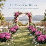 6 Stems Real Touch Hydrangea Bouquet, Lifelike Faux Silk Flowers for Vase Decor (Blue / Pink) thumbnail - BloomWitness artificial flower