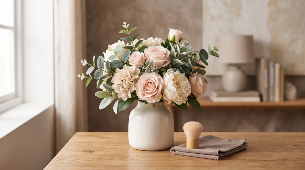 How to Clean Artificial Flowers + Make Them Look Brand New