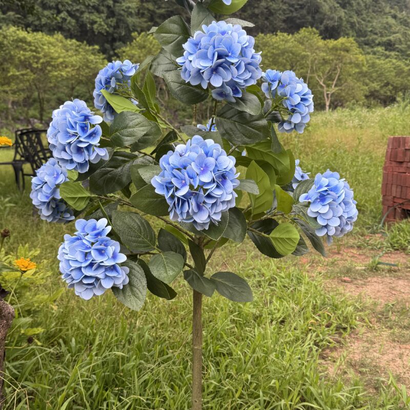Artificial Hydrangea Tree