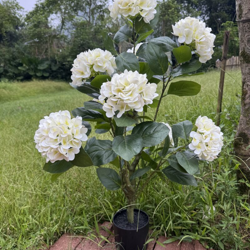 Artificial Hydrangea Tree