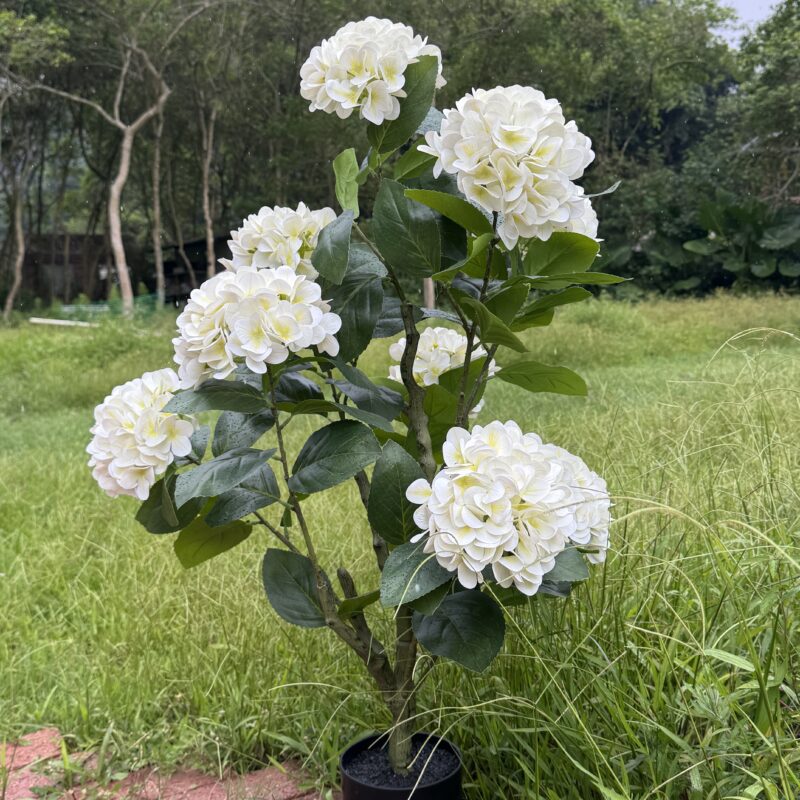 Artificial Hydrangea Tree