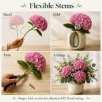Hydrangea  Real Touch thumbnail - BloomWitness artificial flower