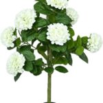 Artificial Hydrangea Tree (3ft) – Real Touch Potted Faux Flowers for Home & Porch Décor thumbnail - BloomWitness artificial flower