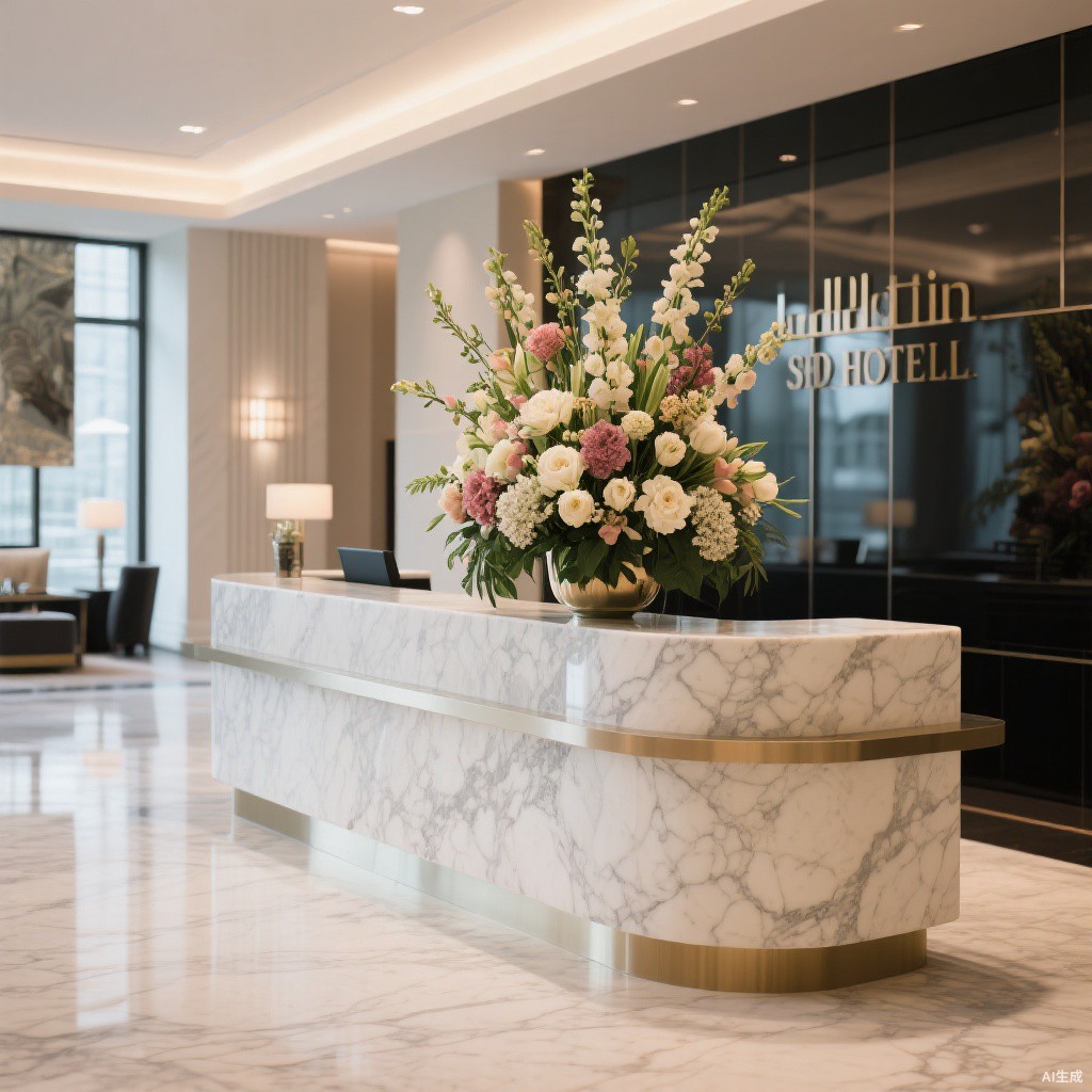 Reception area
