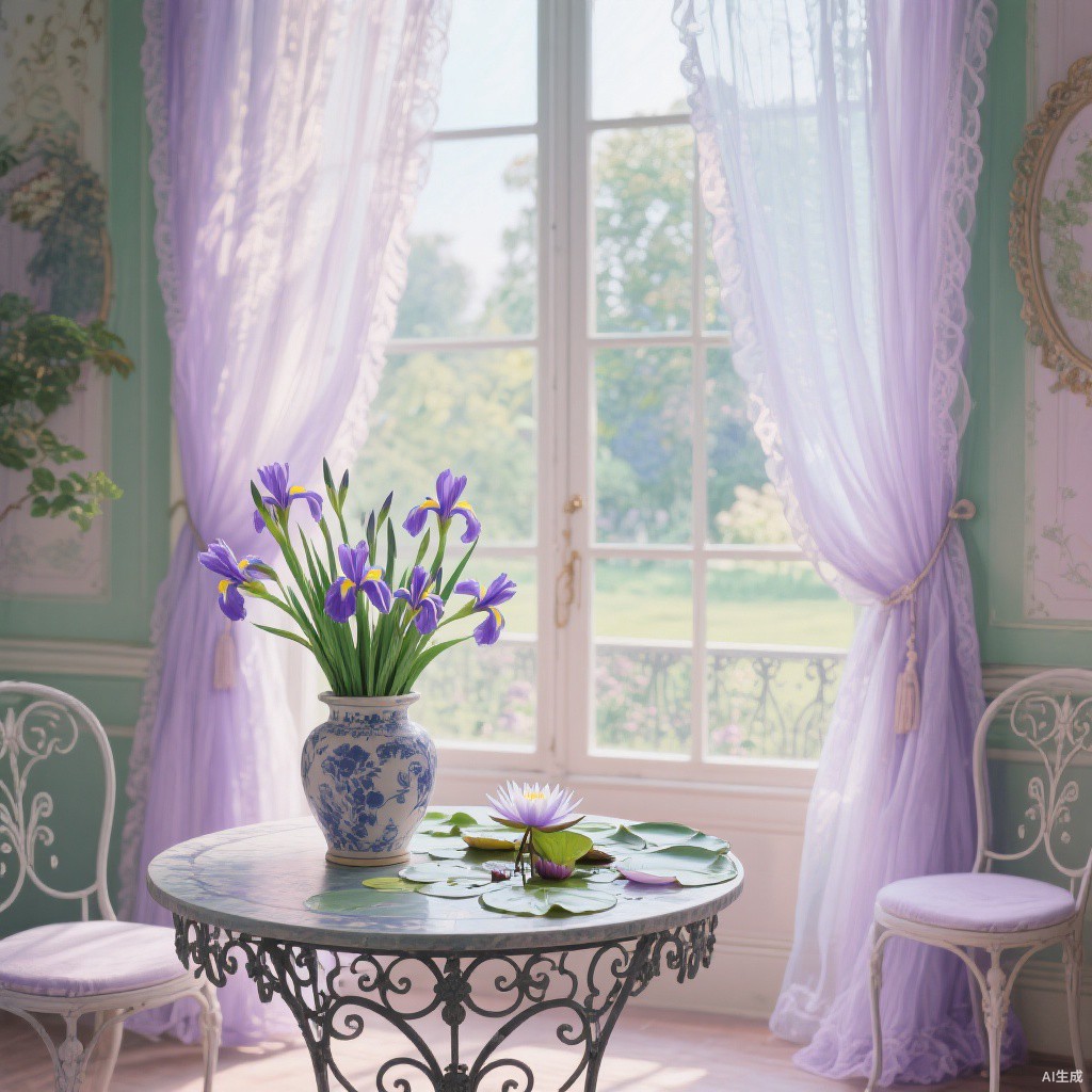 Monet's Garden Sunroom