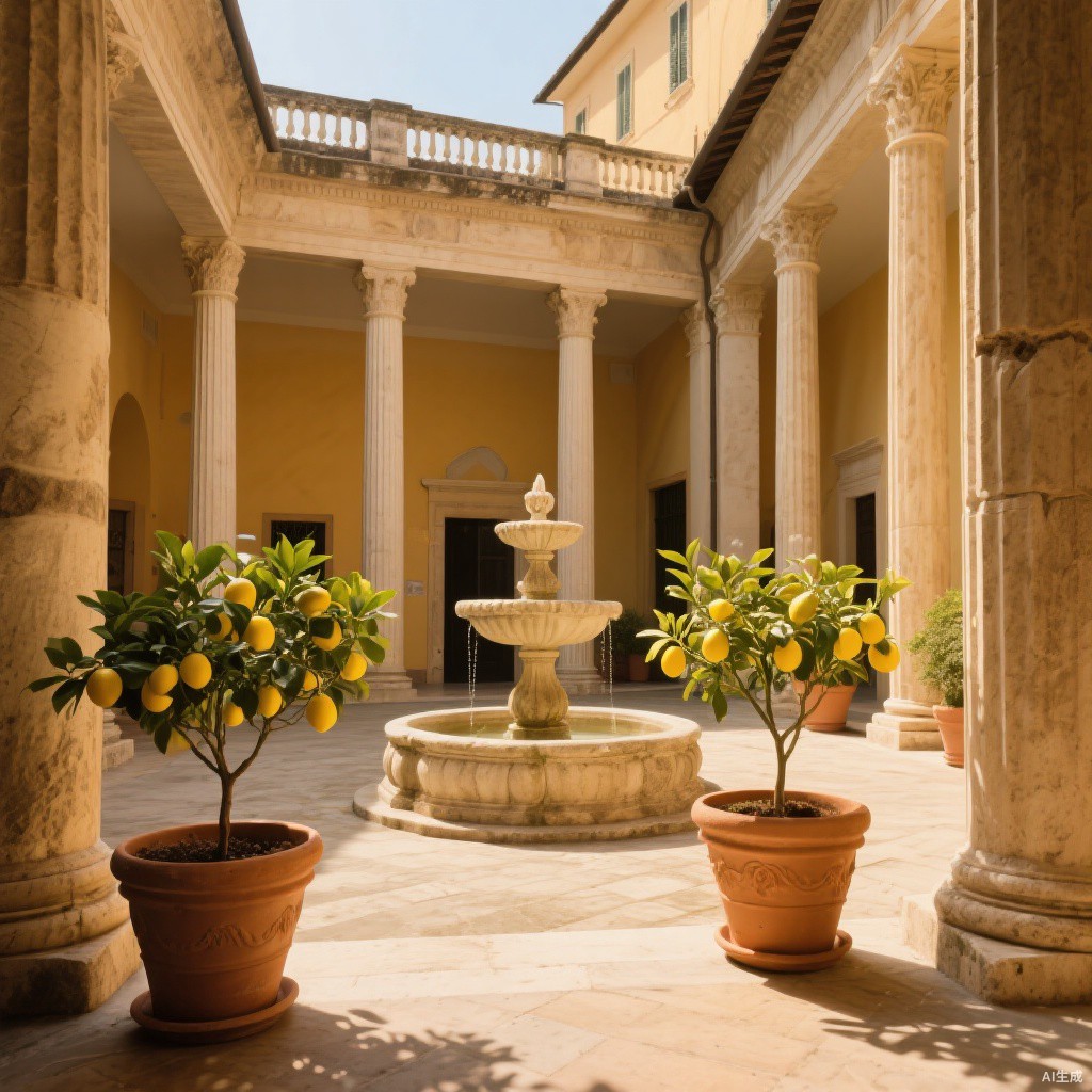 Roman Courtyard