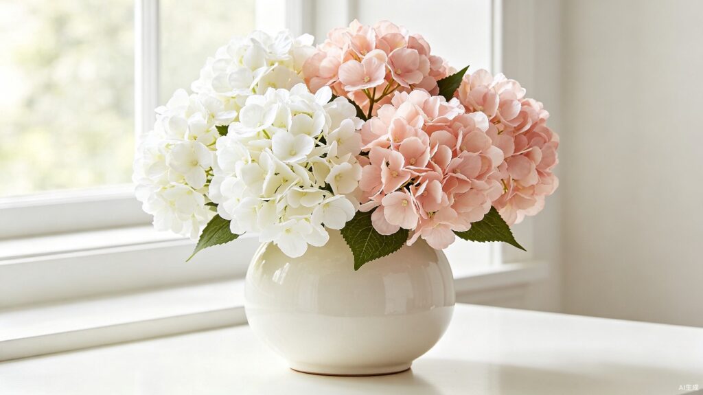 Hydrangeas Blooming