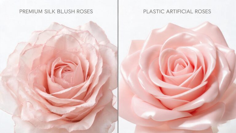 Silk vs Plastic Artificial Flowers Which Is Better?