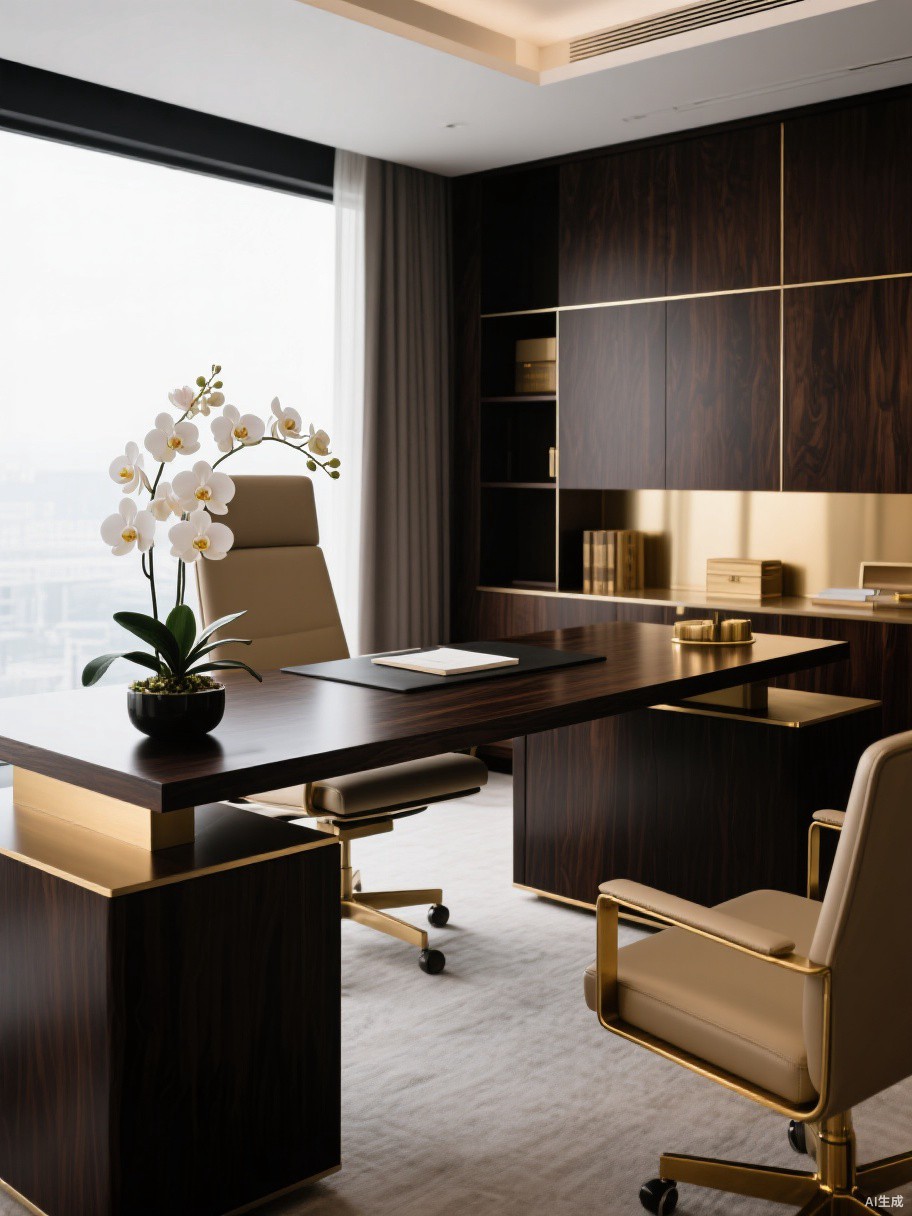 Modern luxury artificial flower arrangement for office - BloomWitness